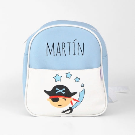 Mochila Infantil Personalizada Modelo Pirata Mofletes