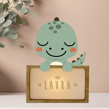 Lámpara Mini + Placa Personalizable Gratis