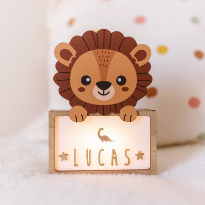 regalo personalizado león