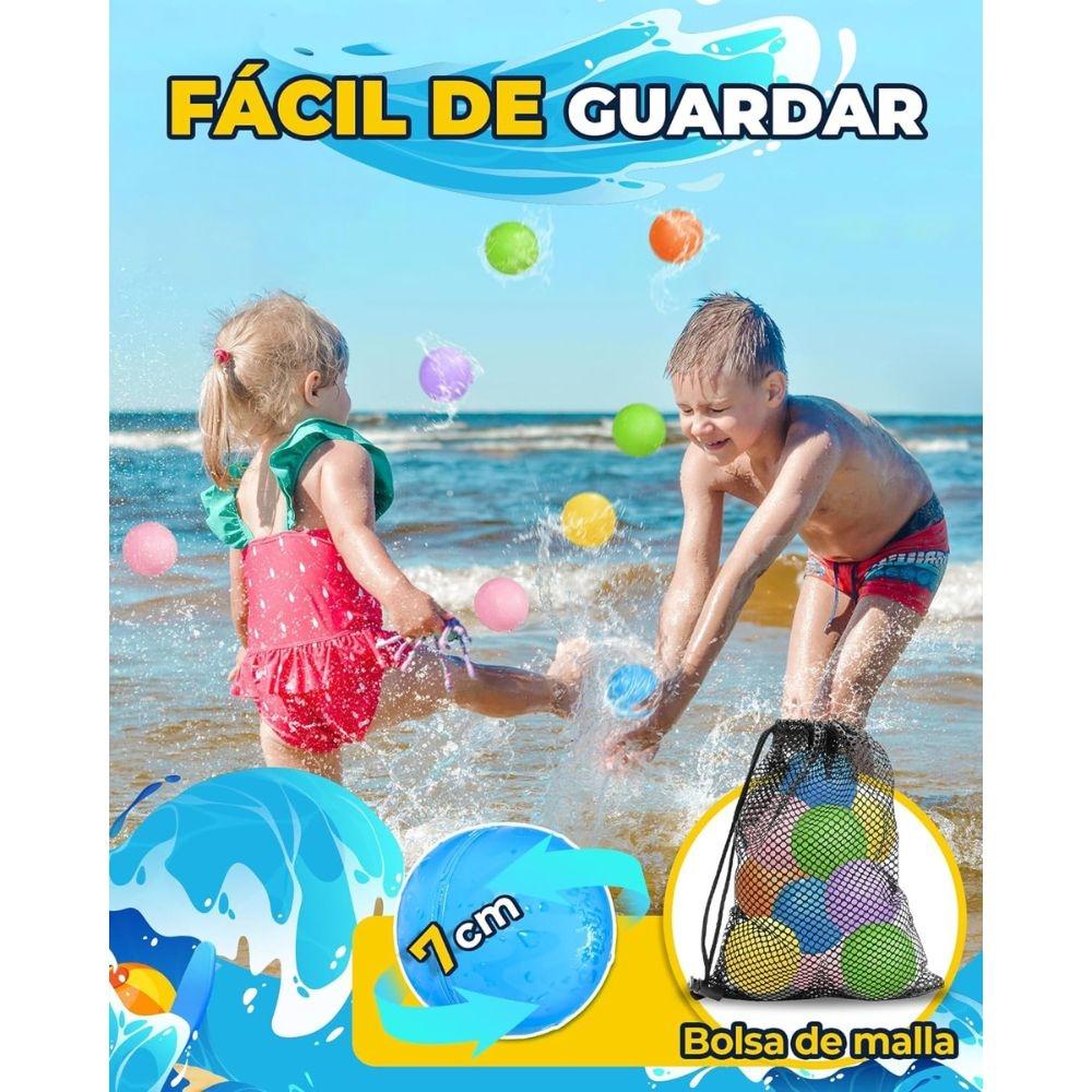 Globos de Agua Solid Opacos 2 unidades