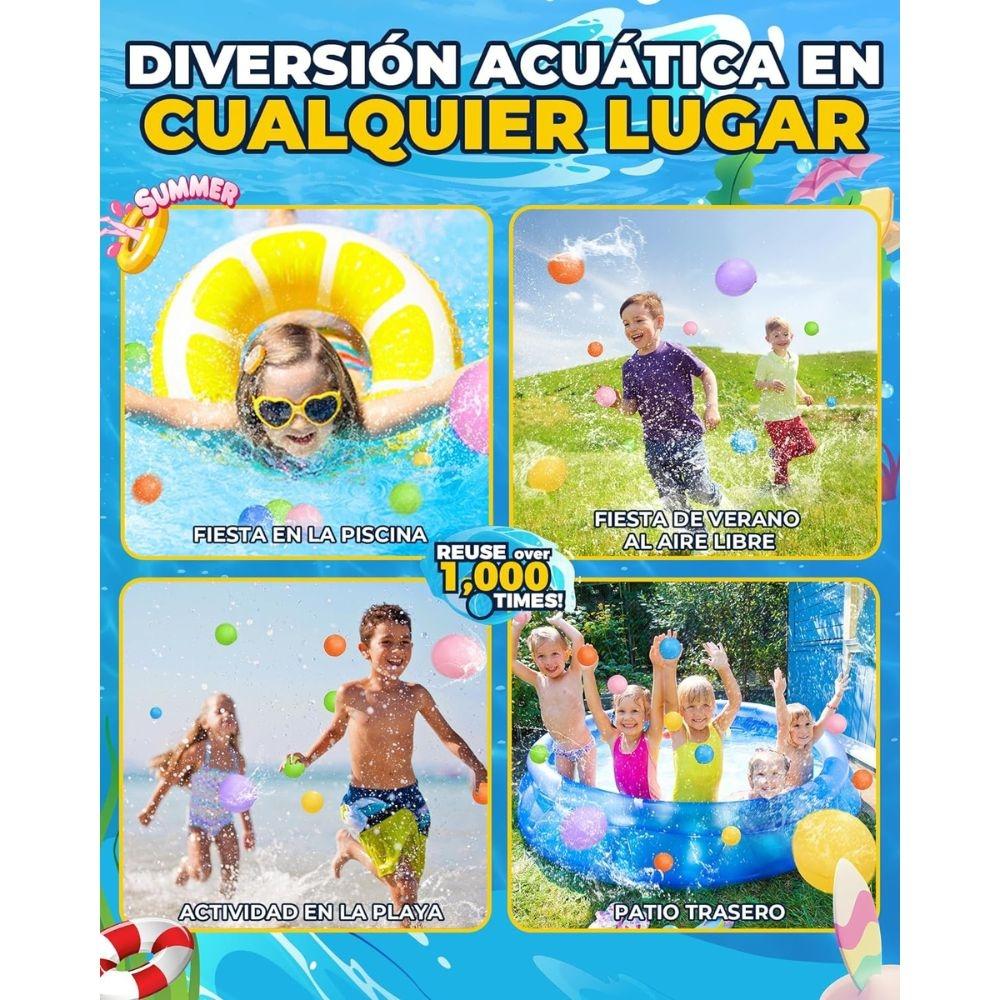 Globos de Agua Solid Opacos 2 unidades