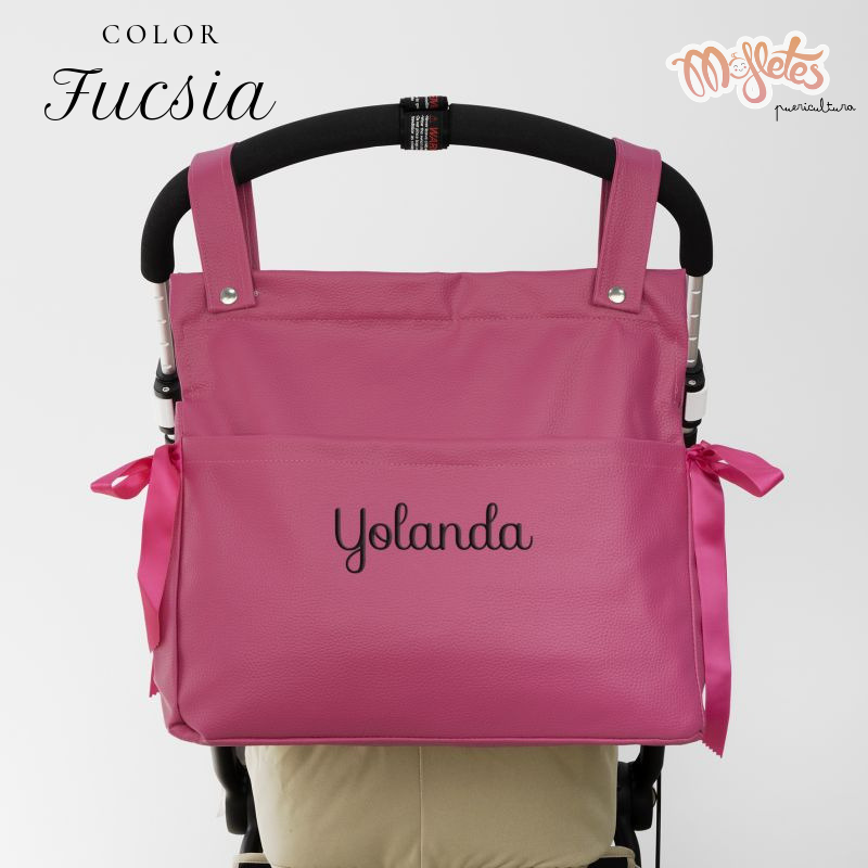 Bolso Personalizado Panera Polipiel con lazos