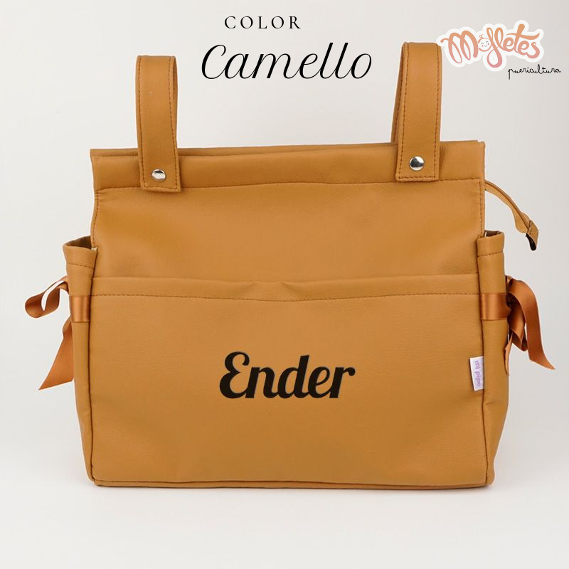 Bolso Personalizado Panera Polipiel con lazos