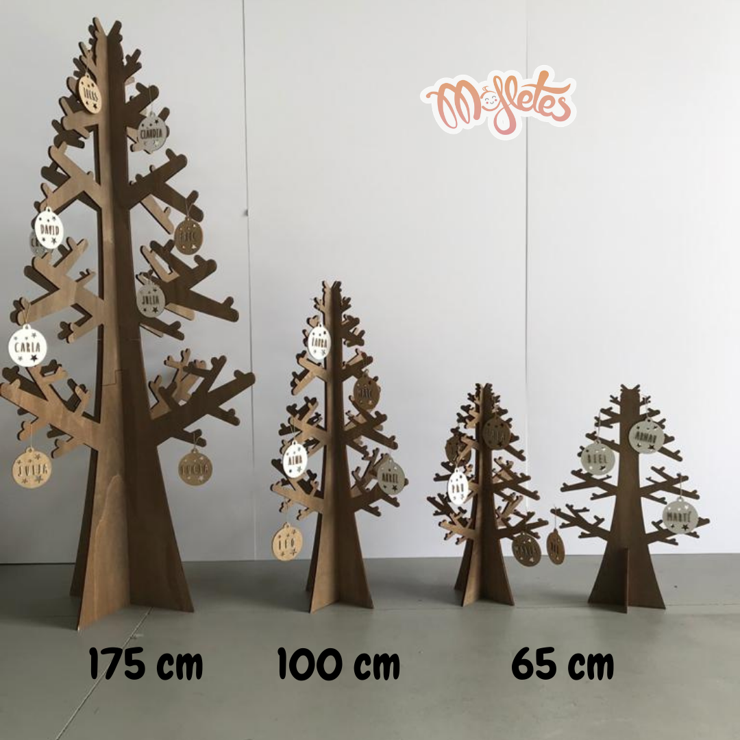 Árbol de Navidad 100 cm 100% Madera