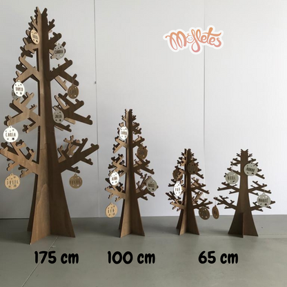 Árbol de Navidad 100 cm 100% Madera