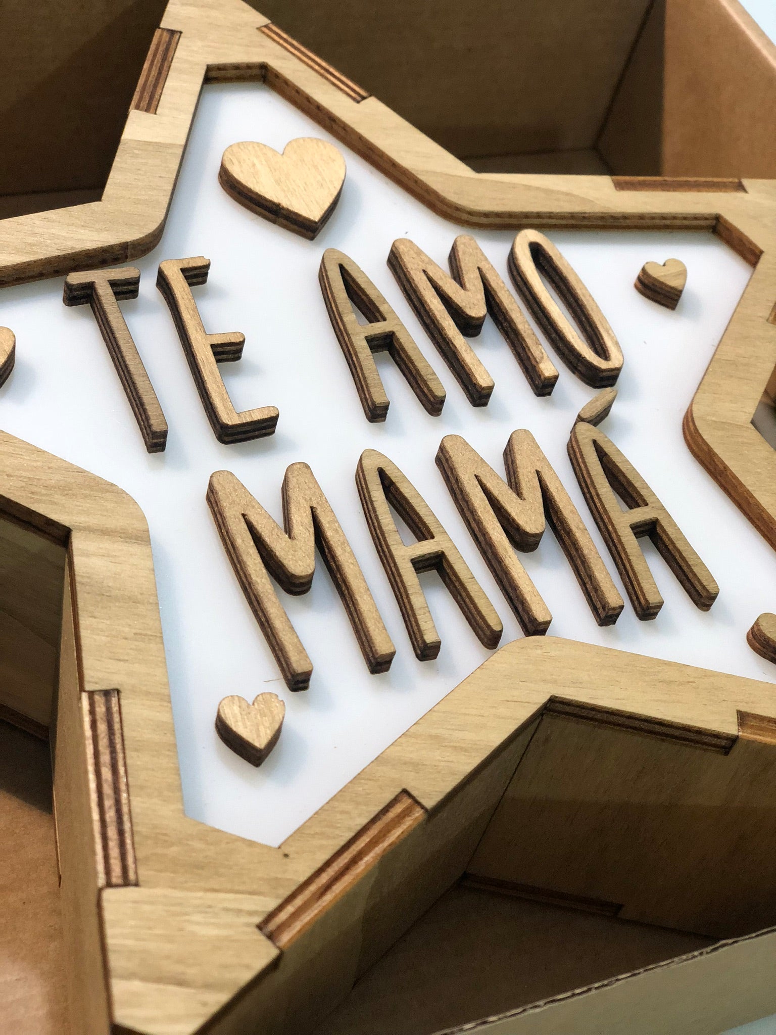 Lámpara Día de la Madre TE AMO