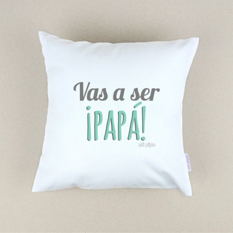 Cojín Personalizado Vas a ser ¡Papá!