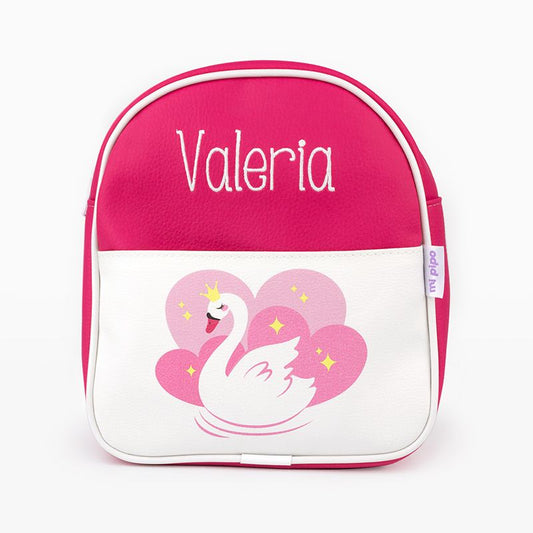 Mochila Infantil Personalizada Cisne