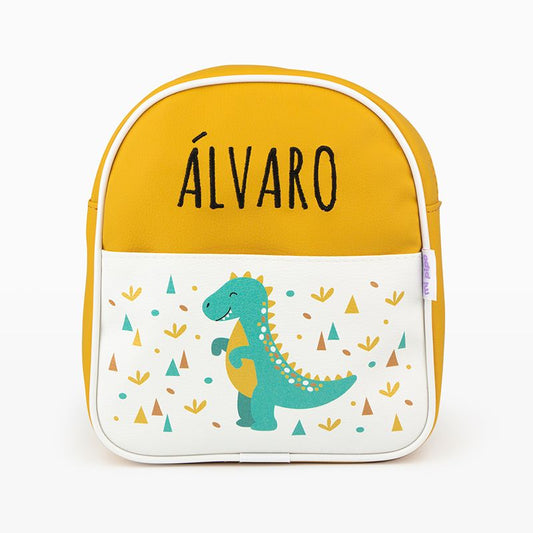 Mochila Infantil Personalizada Dinosaurio