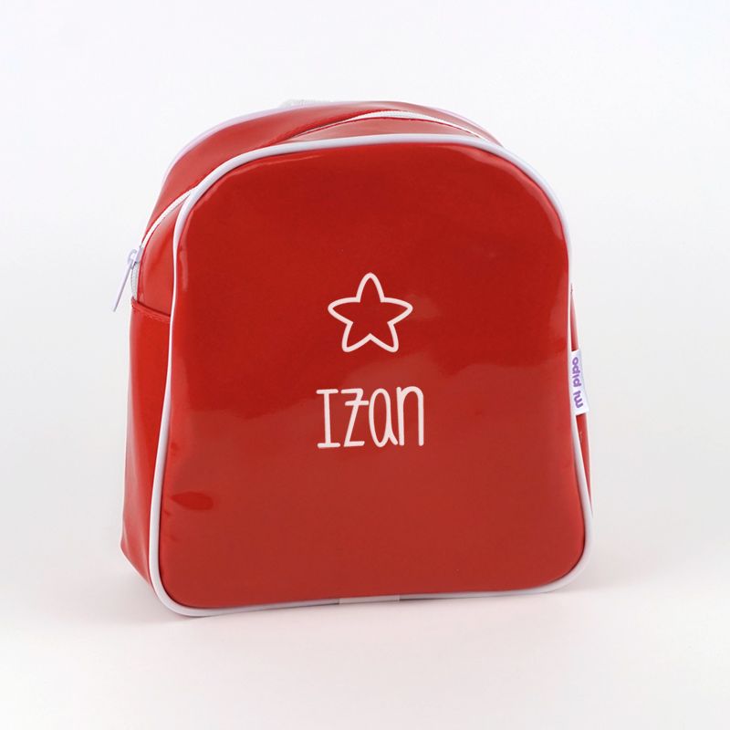 Mochila Gloss Personalizada Roja